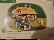  Department 56 Dickens Village Aldeburgh Music Box Shop Gift Set Limited Ed picture