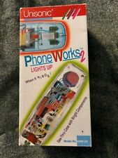 Unisonic PhoneWorks 2 Clear See-through Telephone Model 6900 ZX NEW picture