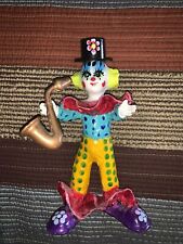 VINTAGE   Paper Mache Clown    picture