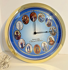 Blessed Mother Melody Wall Clock 12 Different Hymns Play On Hour Beautiful picture