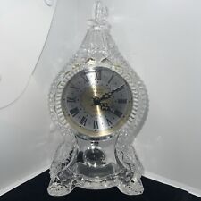 Shannon Fine 24% Lead Crystal Gothic Clock By Godinger Designs Of Ireland picture