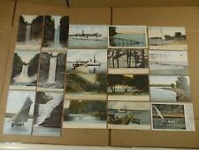 18 Antique Postcards, Cayuga Lake & Taughannock Falls picture