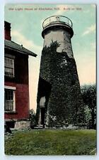 CHARLOTTE, NY New York ~ OLD (1822) LIGHT HOUSE  1911 Postcard picture