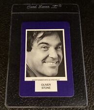 Oliver Stone 1993 Face To Face Game Trading Card Canada Games Scarface The Doors picture