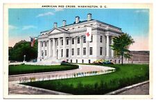 Red Cross Memorial, Lawn, Flowers, Flags, Washington, D.C. Unposted Postcard picture