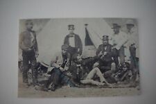 Military Photo Print Royal Fusiliers Reg 1st Bt Officers Camp Crimean War 1854 picture