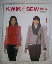 KWIK SEW Vintage 2016 Sewing Pattern 4191 ~ Short Jacket  XS-XL Uncut picture