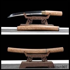 Traditional Hand Forged Japanese Sword Tanto Clay Tempered Full Tang Razor Sharp picture