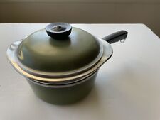 Vintage Club Cookware Retro Avocado 2 Quart Pan With Broiler And Lid picture