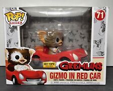 Funko Pop Rides: Gremlins Gizmo In Red Car #71 Hot Topic Exclusive Vinyl Figure picture