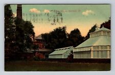 Normal IL-Illinois, I S N U Green House, c1913 Vintage Souvenir Postcard picture