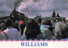 Williams Arizona Train Vintage Continental Chrome Postcard Unposted picture