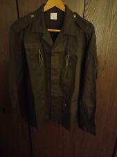 French military F1 jacket, OD, 4-pocket, herringbone twill, size 112 (Large) picture