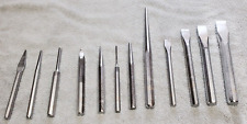 12 Piece Central Forge Highly Industrial Quality Chisel Set - Almost Brand New picture