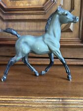 Breyer Vintage Bluegrass Running Foal #865 Blue Roan Black Points 1992-1994 USA picture