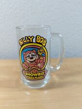 Billy Bob Show Biz Pizza Place Glass Cup Stein Mug W/ Handle 1980s Vintage Retro picture