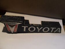 RARE 82 83 Toyota 4X4 Pickup Truck Grille Emblem USED Oem picture