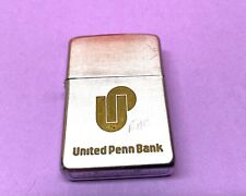 VINTAGE 1969 UNITED PENN BANK ZIPPO LIGHTER GOOD SHAPE 1 picture
