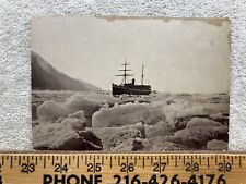 1890s 1900s Hood's Photos of the World Trade Card #16 Ship Medicine Vintage picture