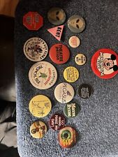 Vintage 70s And 80s Pin Back Buttons  picture