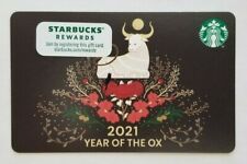 Starbucks Card US 2021 Year of the Ox BC 6188 picture