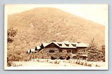 1931 RPPC Bear Mountain Inn Bear Mountain Park NY Sepia Real Photo Postcard picture