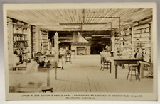 RPPC Edison's Laboratory, Greenfield Village, Dearborn, Michigan MI Postcard picture