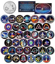 SPACE SHUTTLE DISCOVERY MISSIONS Colorized FL State Quarters US 39-Coin Set NASA picture