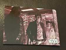 2019 Topps Star Wars Empire Strikes Back Black & White Red Hue /10 Card 14 NM picture