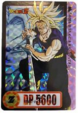 Soft Dragon Ball Z Carddass Hondan Trunks Super Saiyan Prism Card picture