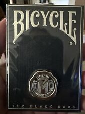 Bicycle The Black Book Manifesto Silver with Founders Metal Seal SEALED picture