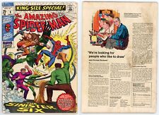 Amazing Spider-Man Annual #6 (VG- 3.5) Reprints 1st app Sinister Six 1969 Marvel picture