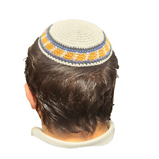 Kipa Holy cupola Yarmulke Knitted Jewish Yamaka Hat Kippah Covering Cap 17cm picture