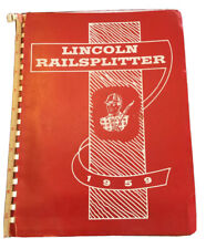 Lincoln Railsplitter 1959 Year book picture