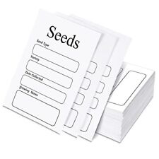 100 Pcs Seed Envelopes Resealable Self Sealing Seed Envelope Seed Packets 3.15  picture