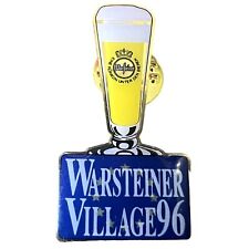 1996 Atlanta Olympics Lapel Pin Warsteiner Village Beer picture
