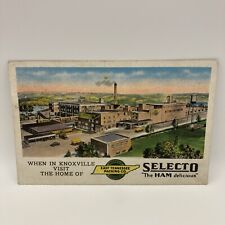Vintage Postcard Knoxville East TN Packing Co. SELECTO picture