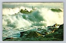 Cape Ann MA-Massachusetts, Pounding Surf, Rockport, Antique, Vintage Postcard picture