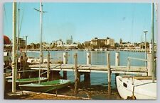 The Soreno Hotel St. Petersburg Florida Yacht Basin Vintage Postcard picture