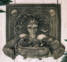 Celtic Goddess of Rebirth Cerridwen With Magical Potions Cauldron Wall Decor picture