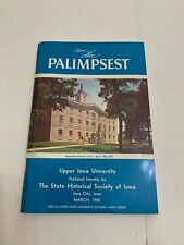1965 The Palimpsest Magazine Historical Society Iowa Upper State University picture