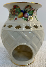 Lenox Dimension Collection Holiday Tartan Fragrance Warmer Tealight 6390256 picture