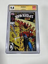 Spider-Man 3 CGC 9.8 1990 Marvel Signature series SS Signed Todd McFarlane 010 picture