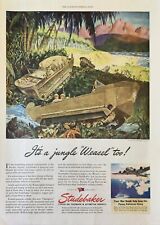 1945 Studebaker Cargo carrier Vintage Ad Its a jungle weasel too picture