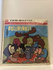 SEALED Gaf B515 The Bullwinkle Show Rocky Cartoon TV view-master 3 Reels Packet picture