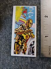 Menko Trading Card Star Wars C3PO Near Mint Pack Fresh Darth Vader R2D2 JAPAN picture
