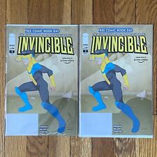 2 Copies of Invincible #1 (Image Comics 2020) Free Comic Book Day Amazon picture