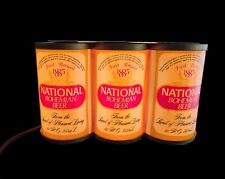 Rare Vintage National Bohemian Beer Sign Six Pack Can Tavern Bar Light Baltimore picture