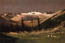 Dream-art Oil painting Mount-Lyell-above-Yosemite-1878-William-Bradford-oil-pain picture