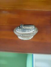 VINTAGE QUEEN ANNE SILVER PLATE URN TABLE TOP LIGHTER 1930s picture